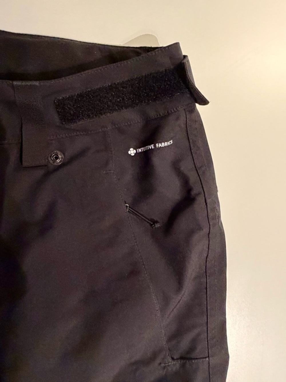 Intuitive Fabrics Men’s Black Cargo Pants - Lightweight Utility Style